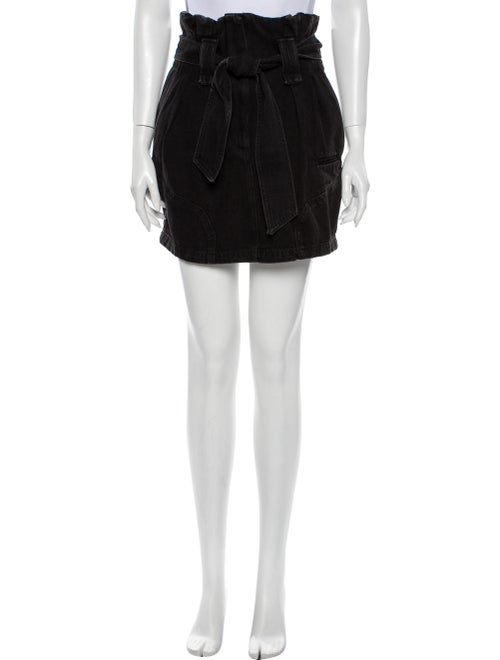 Iro Hovy Denim Mini Skirt Denim