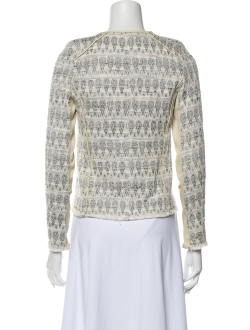 Iro Tweed Pattern Evening Jacket