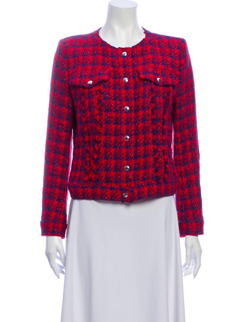 Iro Tweed Pattern Jacket