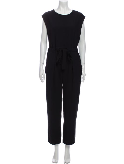 Iro Crew Neck Jumpsuit Black