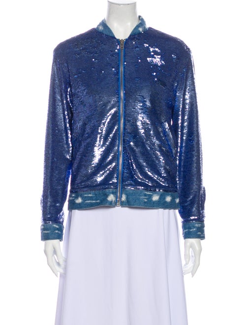 Iro Bomber Jacket Blue