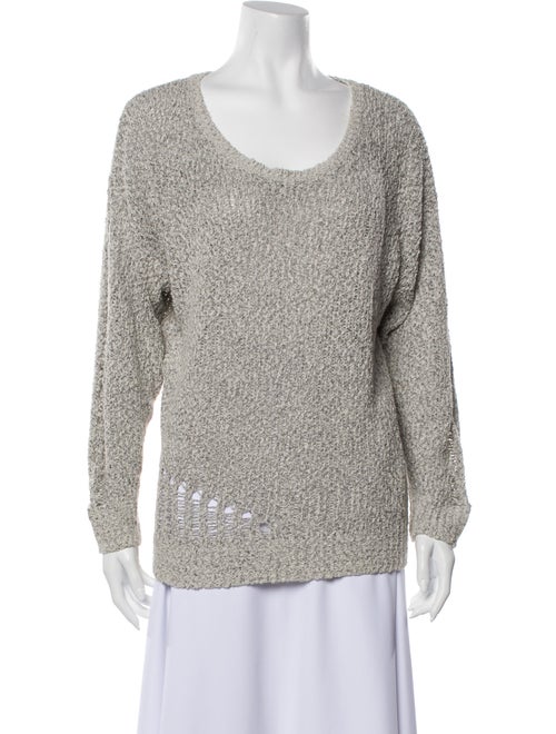 Iro Beatles Scoop Neck Sweater Grey