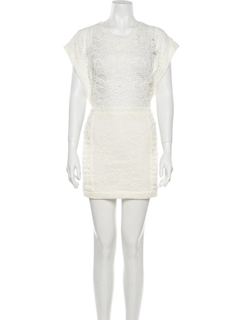 Iro Crew Neck Mini Dress