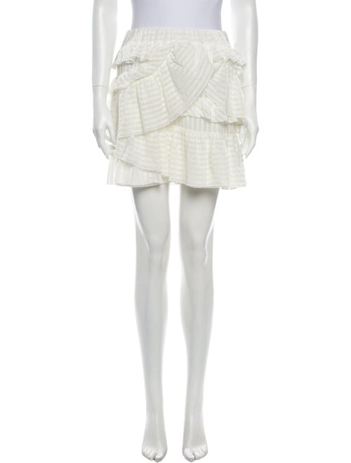 Iro Ruffle Embellishment Mini Skirt