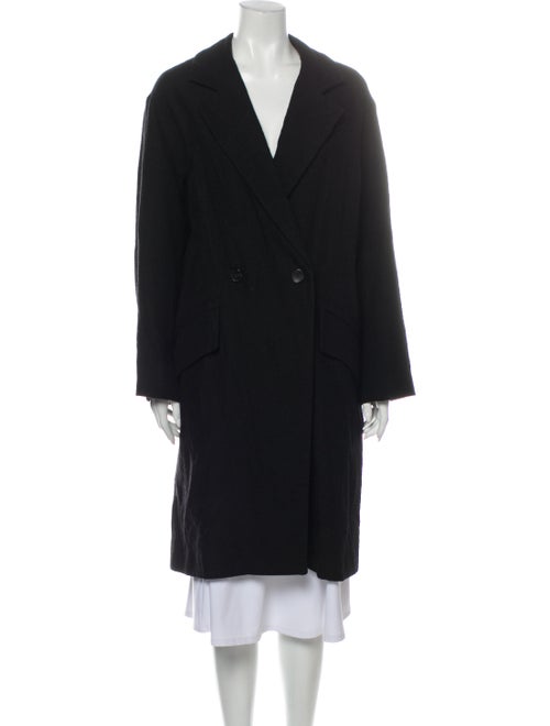 Iro Linen Coat Black