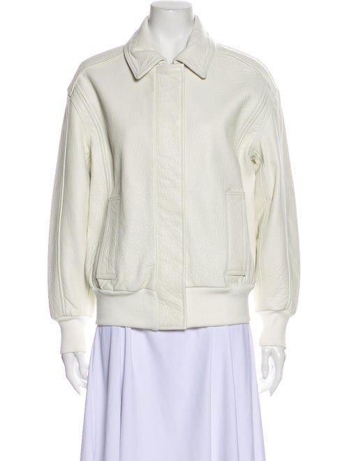 Iro Lamb Leather Jacket White