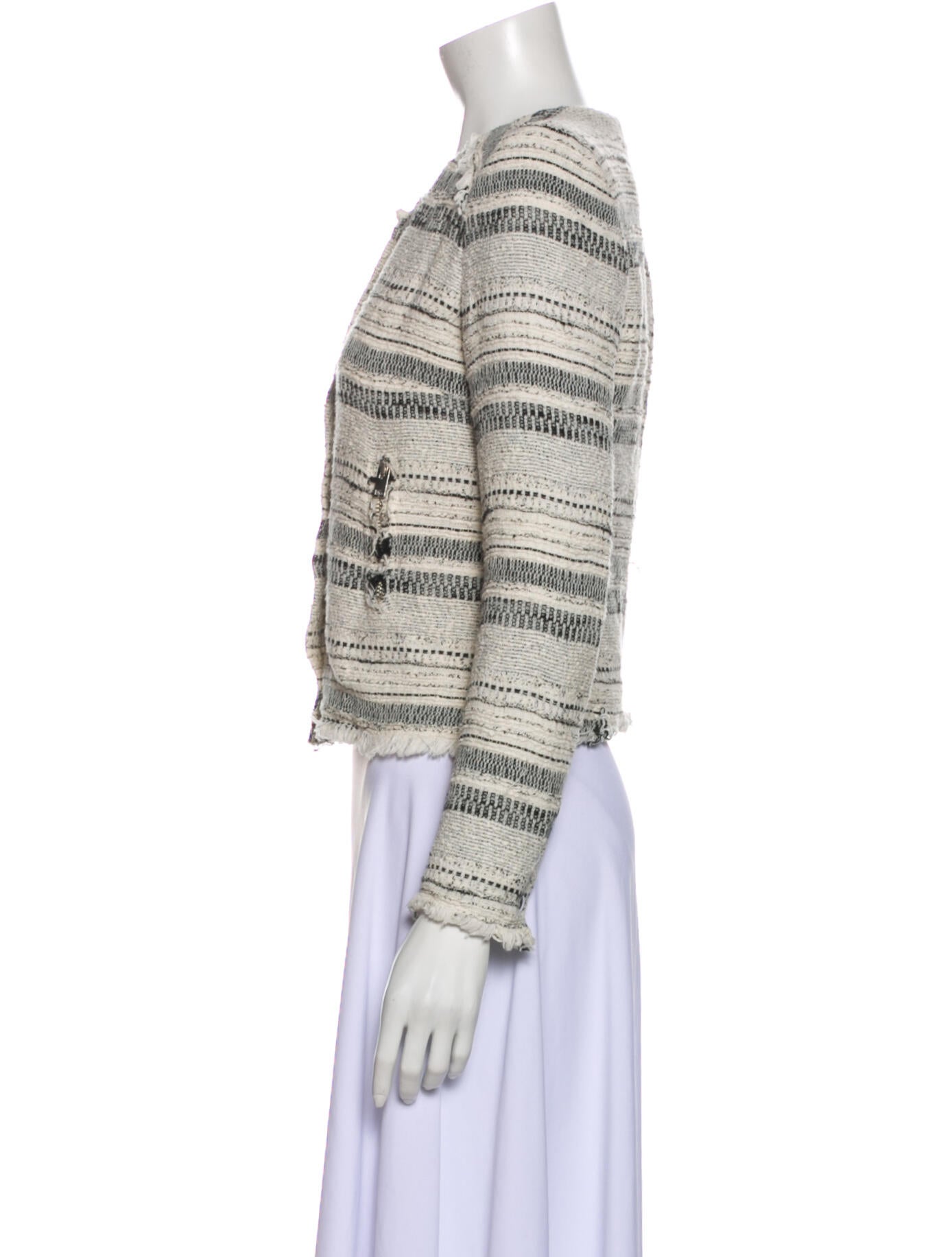 Iro Lizzie Striped Evening Jacket