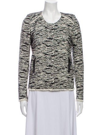 Iro Tweed Pattern Evening Jacket