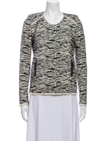 Iro Jackets Tweed Pattern Evening Jacket S