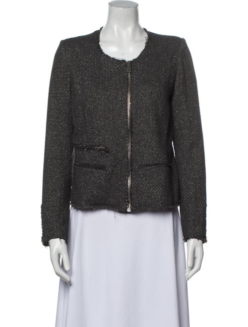 Iro Tweed Pattern Evening Jacket