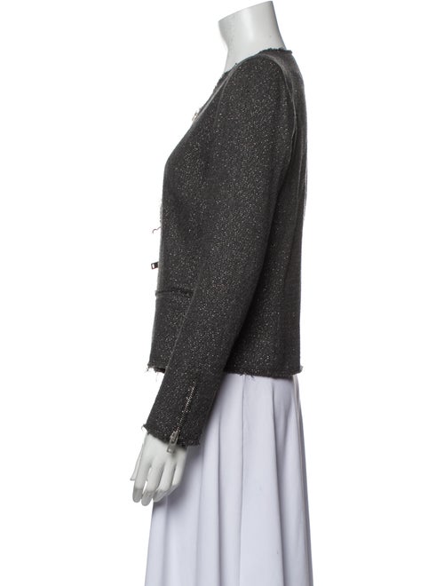 Iro Tweed Pattern Evening Jacket