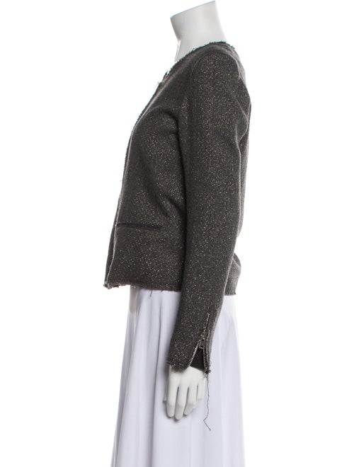 Iro Tweed Pattern Evening Jacket