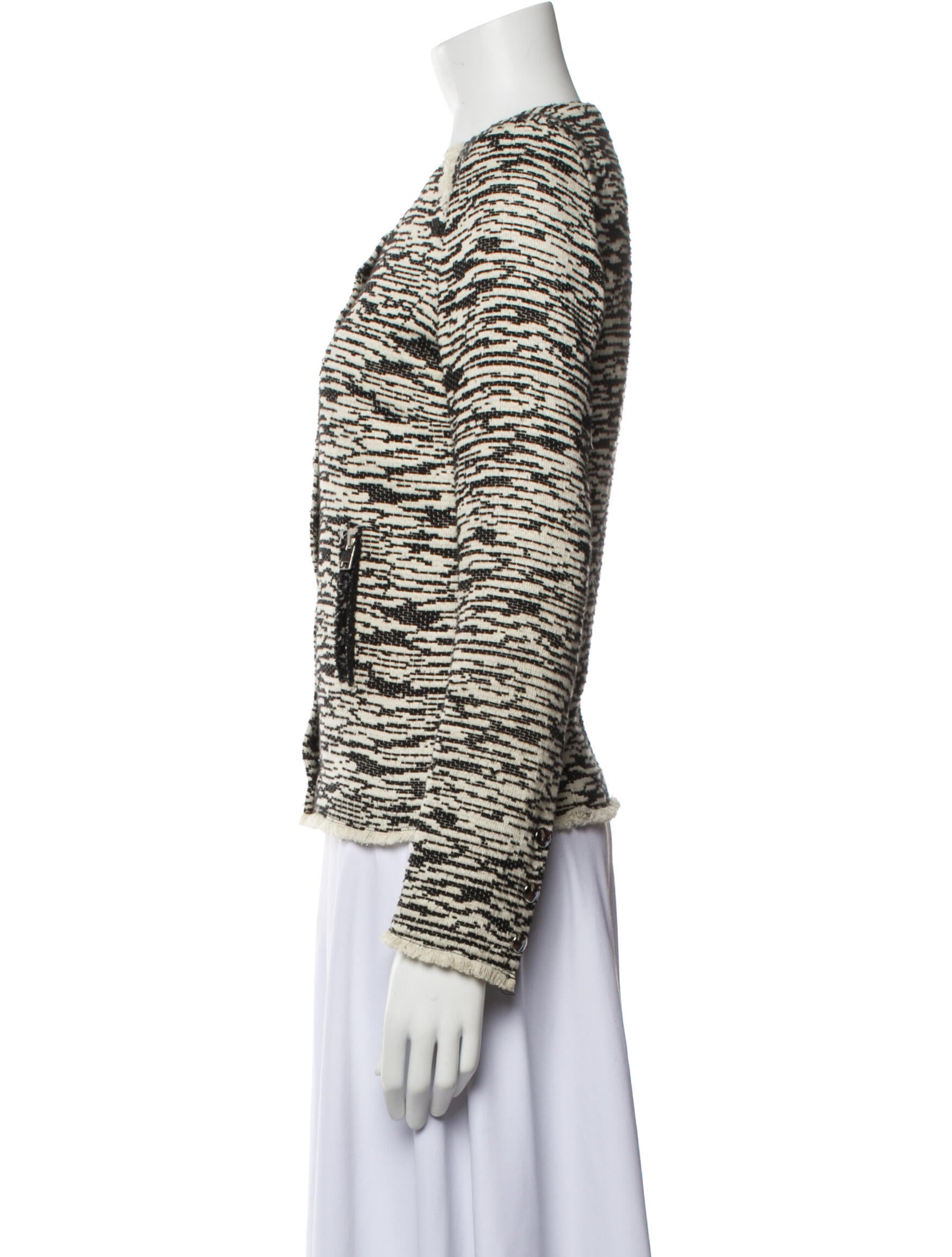 Iro Printed Evening Jacket