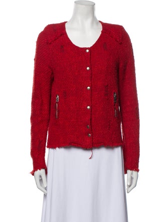 Iro Tweed Pattern Jacket