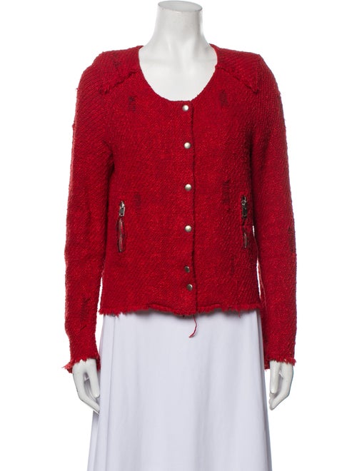 Iro Tweed Pattern Jacket