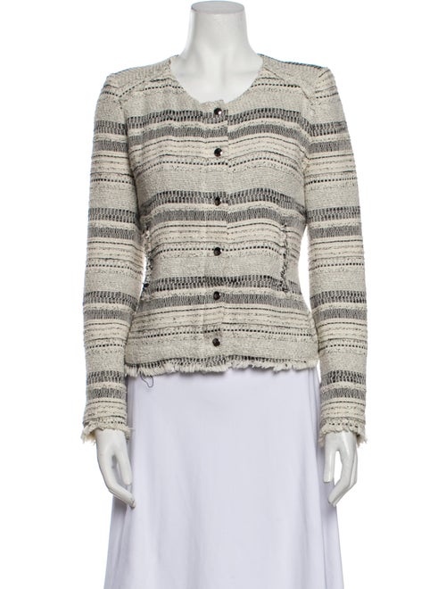 Iro Tweed Pattern Evening Jacket