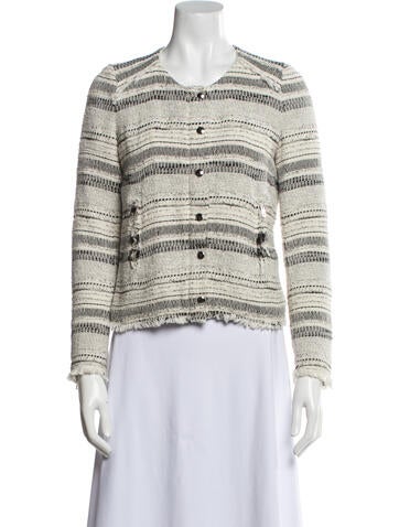 Iro Jackets Striped Evening Jacket XS