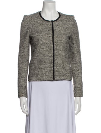 Iro Tweed Pattern Evening Jacket