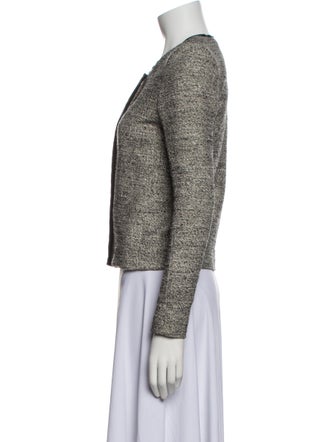 Iro Tweed Pattern Evening Jacket