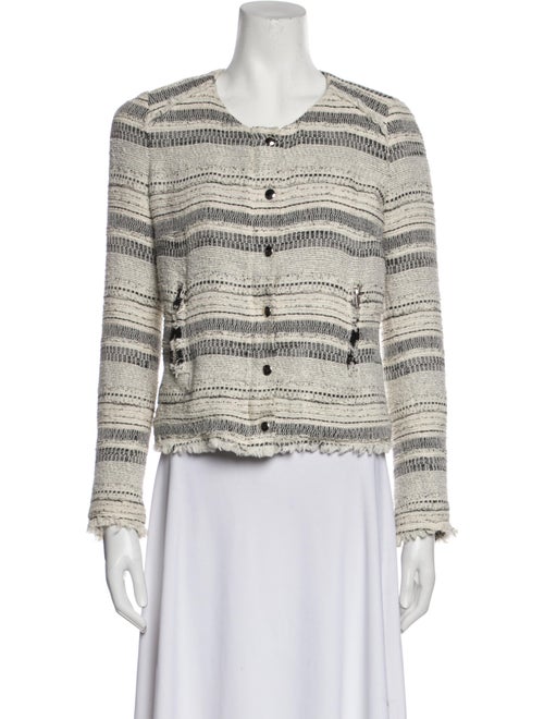 Iro Tweed Pattern Evening Jacket