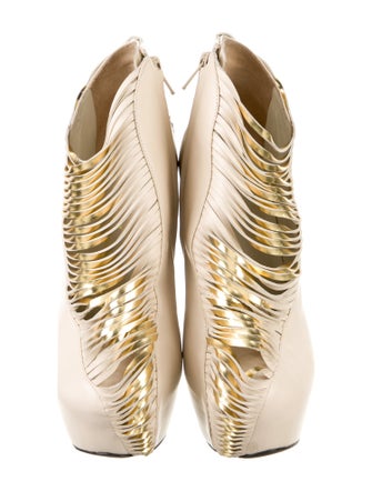 Iris Van Herpen x United Nude Leather Boots