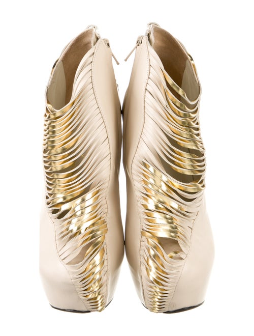 Iris Van Herpen x United Nude Leather Boots