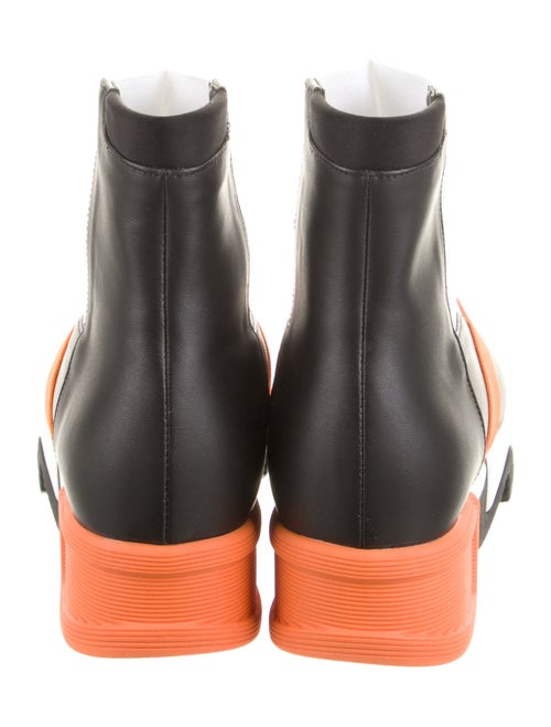 iRi Leather Colorblock Pattern Sneakers