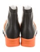 iRi Leather Colorblock Pattern Sock Sneakers