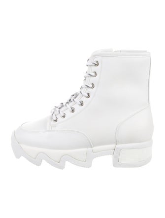 iRi Leather Combat Boots