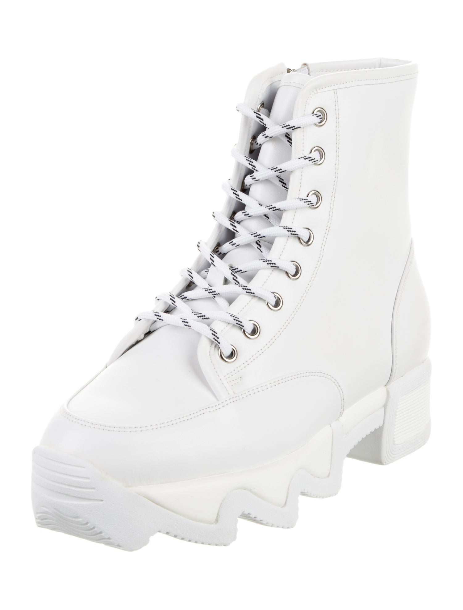 iRi Leather Combat Boots