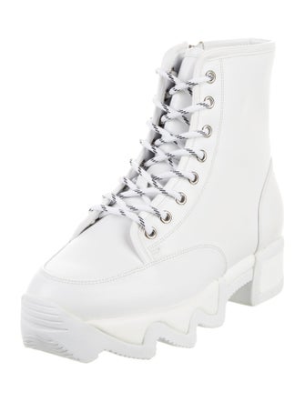 iRi Leather Combat Boots