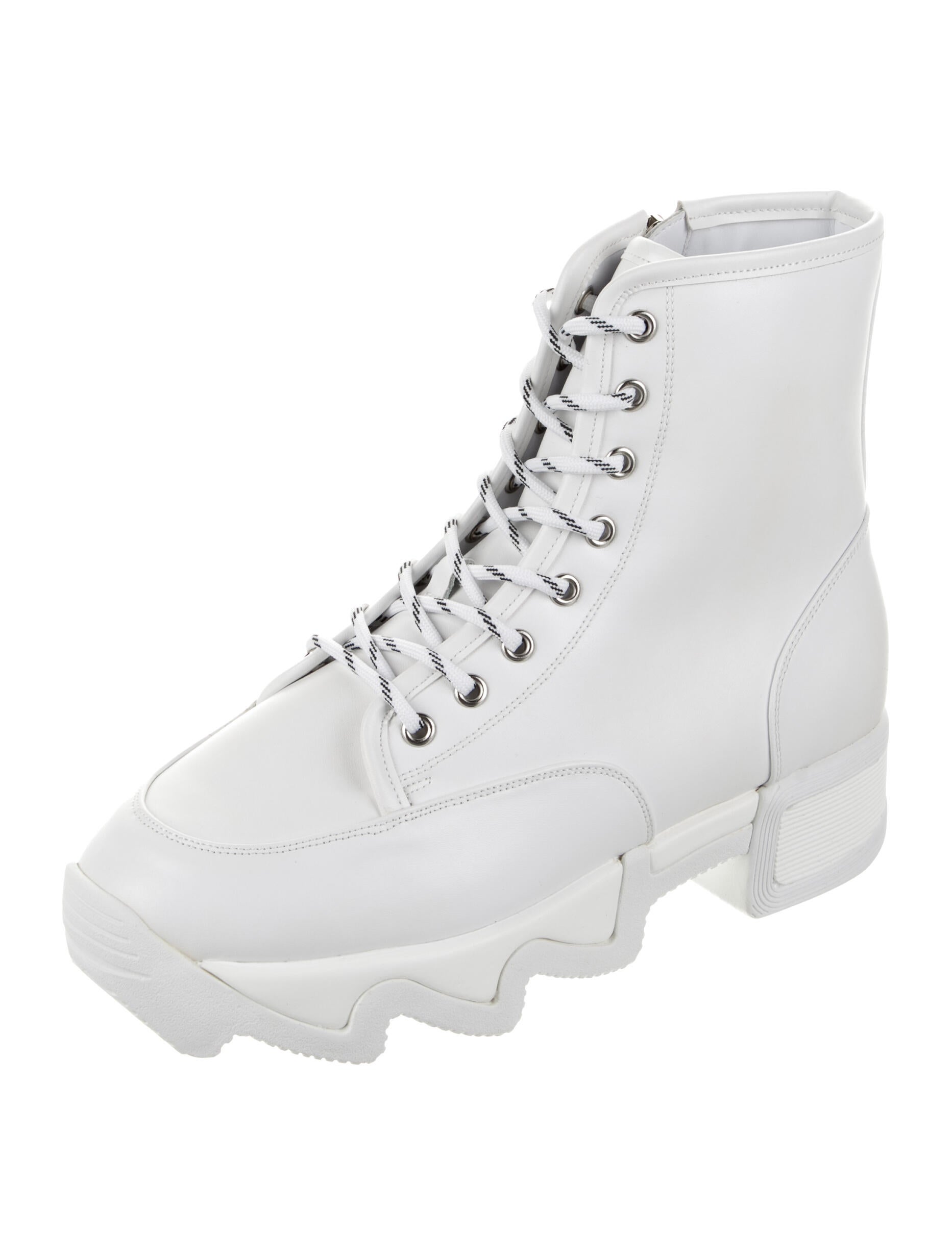 iRi Leather Combat Boots