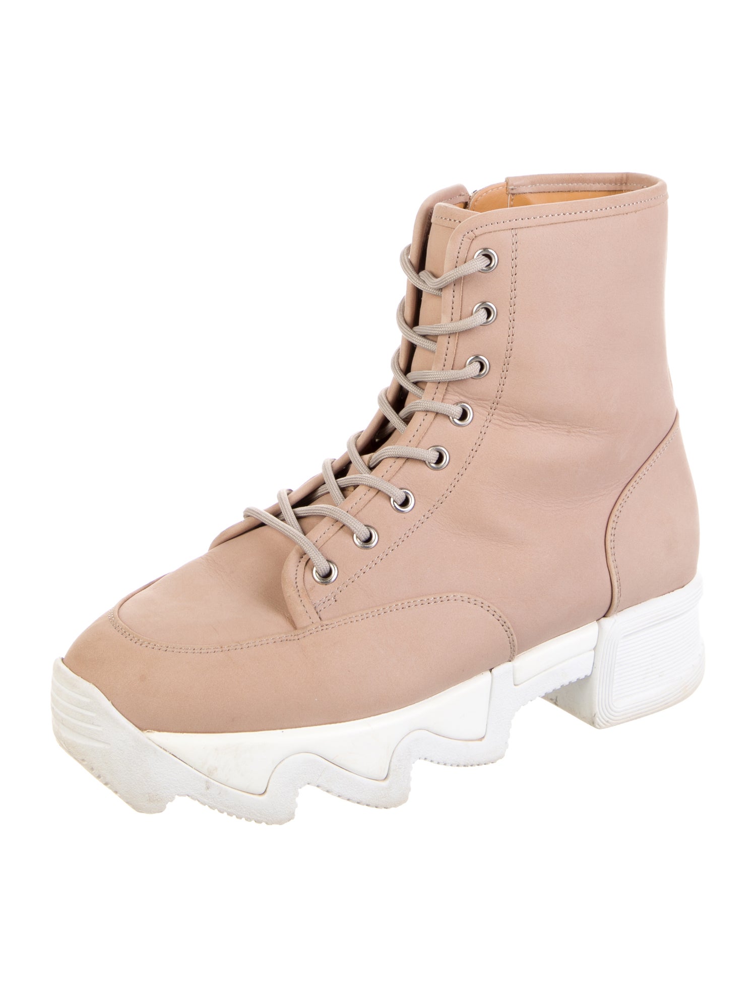 iRi Suede Combat Boots