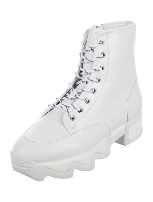 iRi Leather Combat Boots