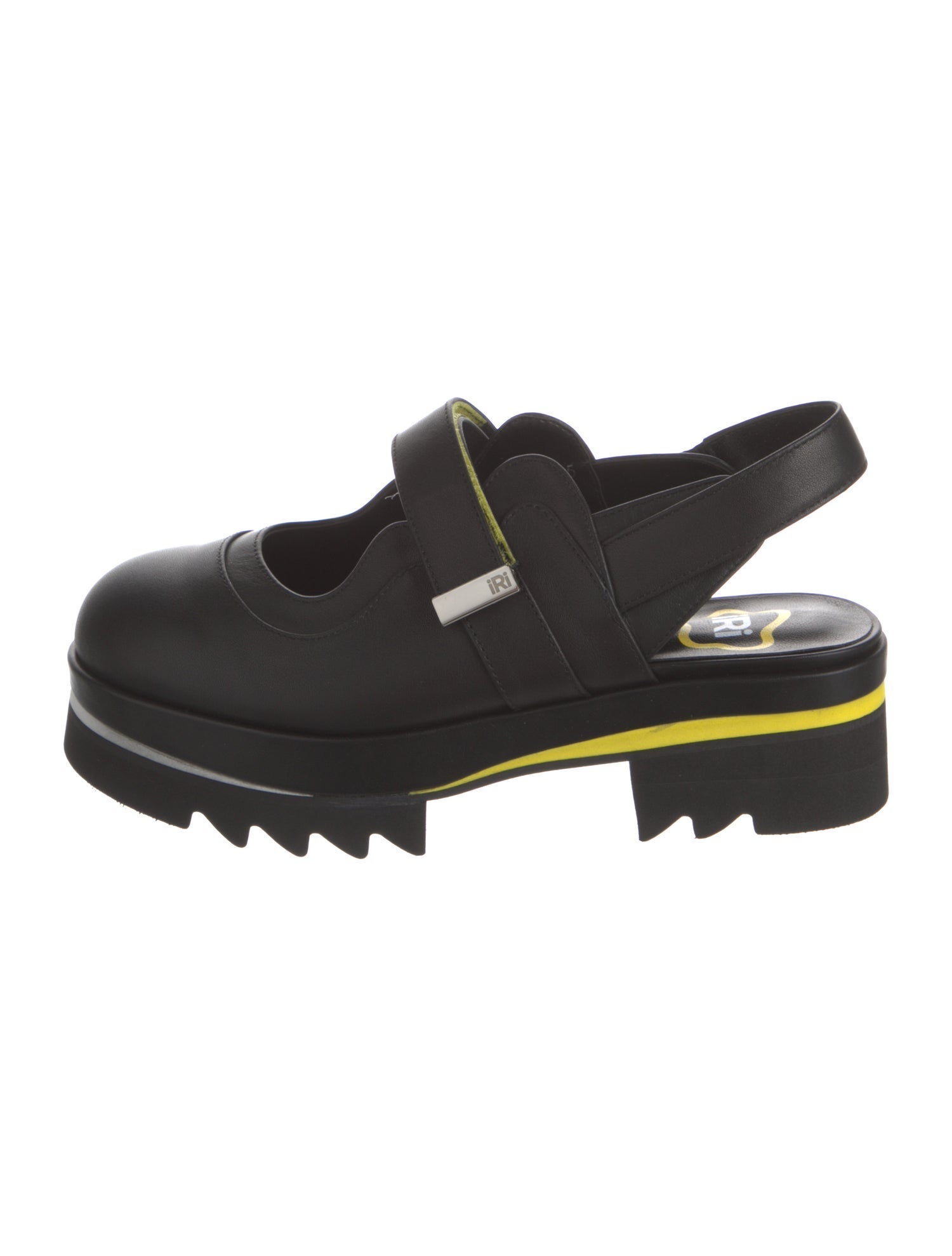 iRi Leather Slingback Sandals