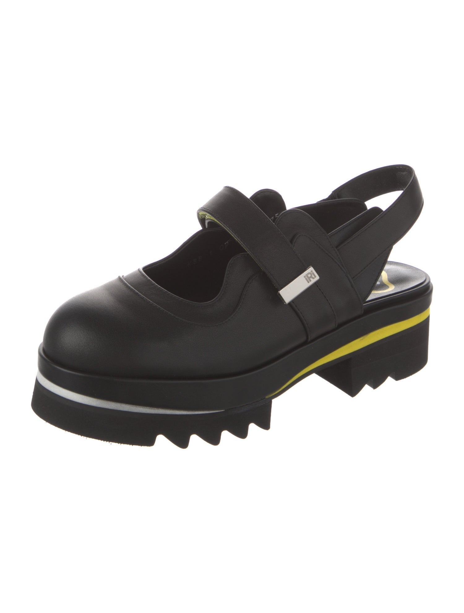 iRi Leather Slingback Sandals