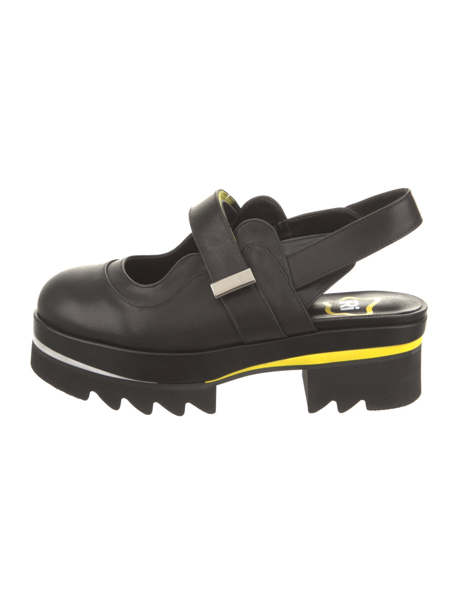 iRi Leather Slingback Sandals