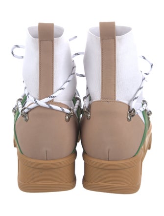 iRi Printed Lace-Up Boots