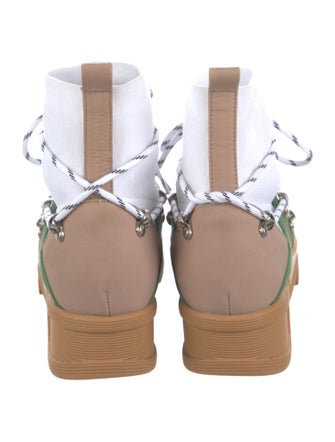 iRi Colorblock Pattern Combat Boots