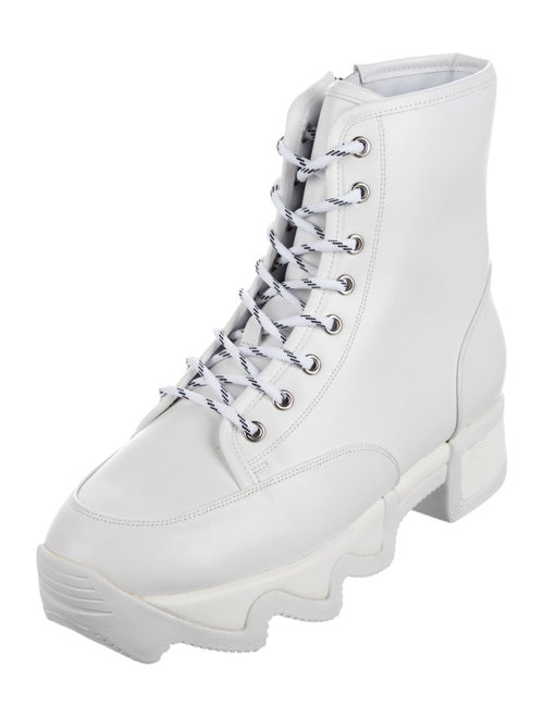 iRi Leather Combat Boots