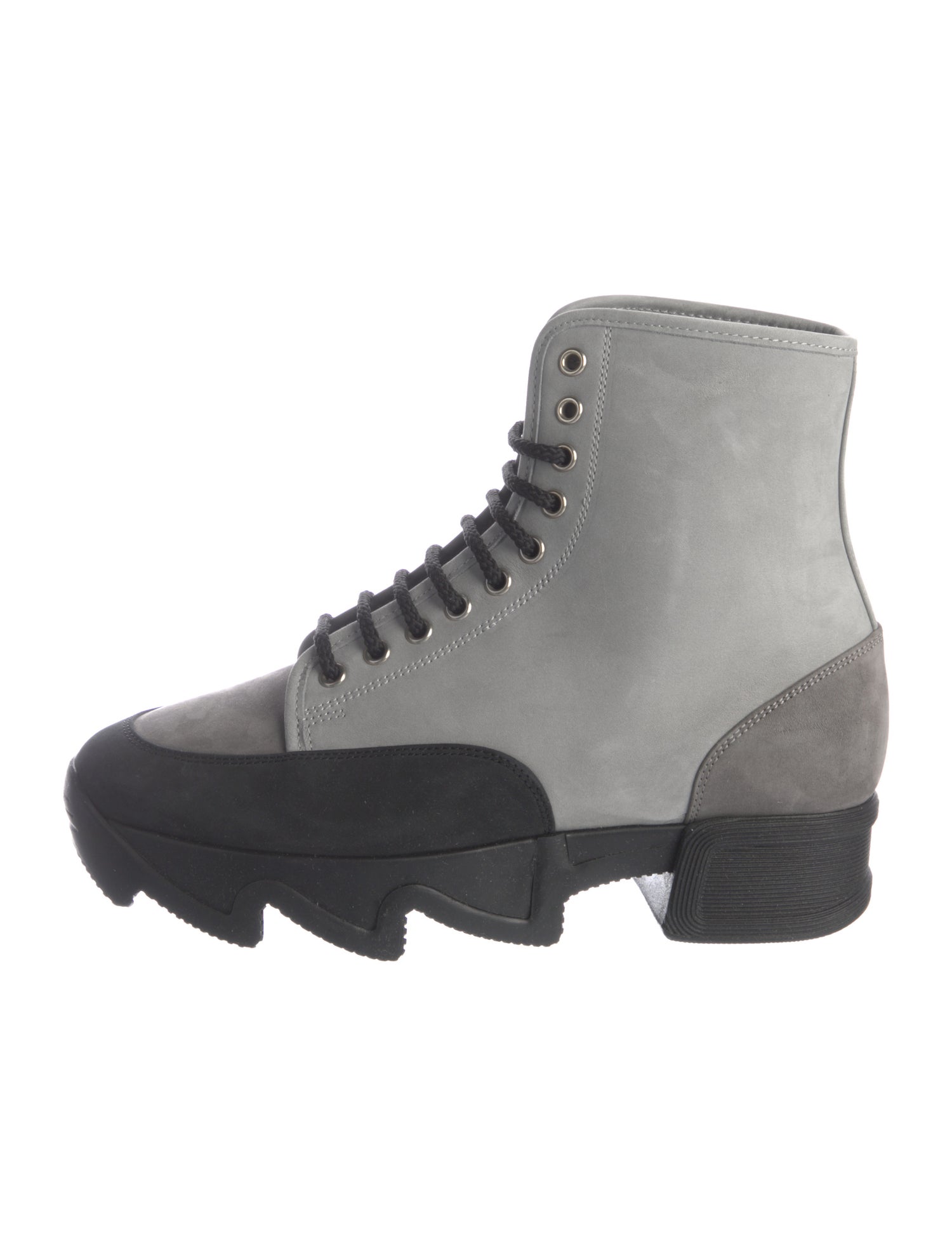 iRi Suede Combat Boots