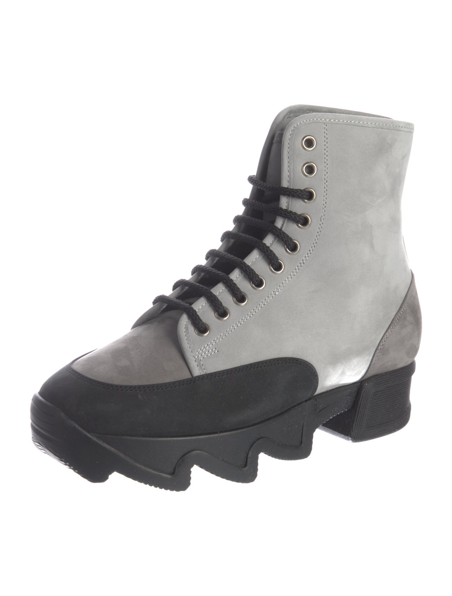 iRi Suede Combat Boots