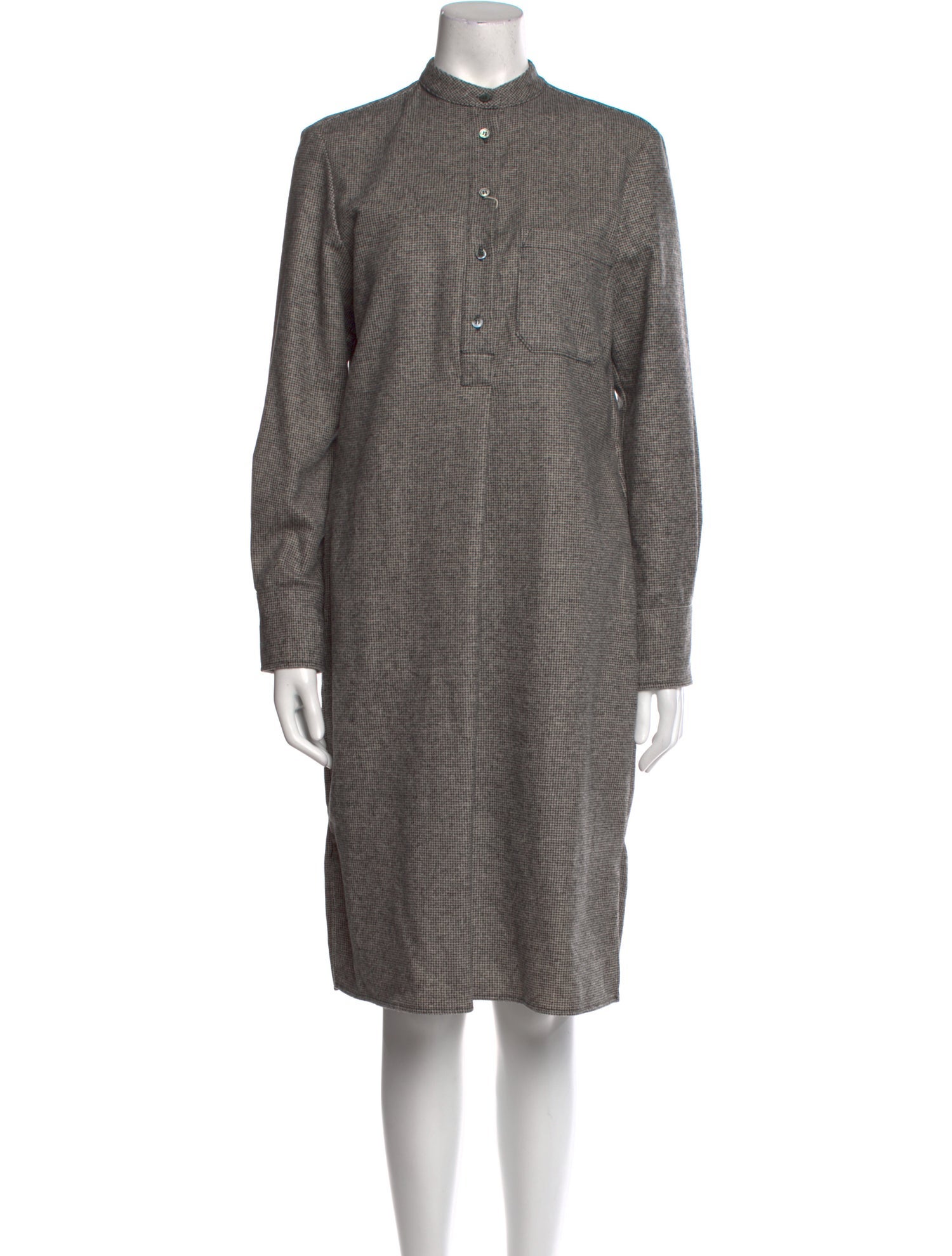 Iris & Ink Wool Knee-Length Dress