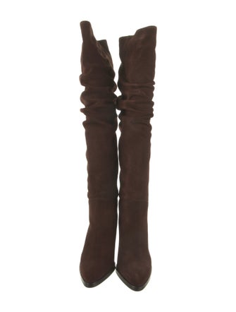 Iris & Ink Suede Slouch Boots