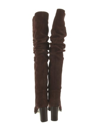 Iris & Ink Suede Slouch Boots