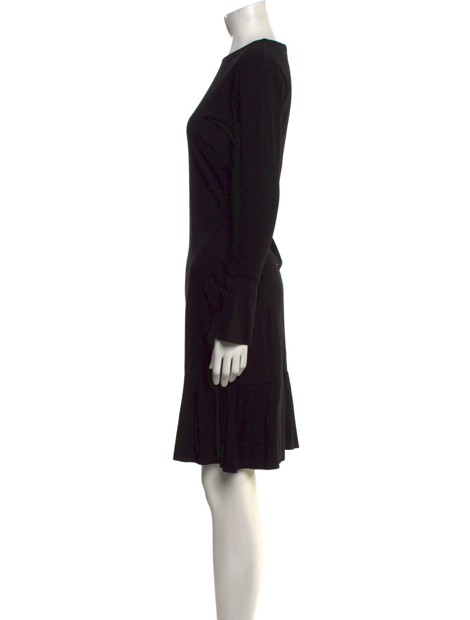 Iris & Ink Crew Neck Knee-Length Dress