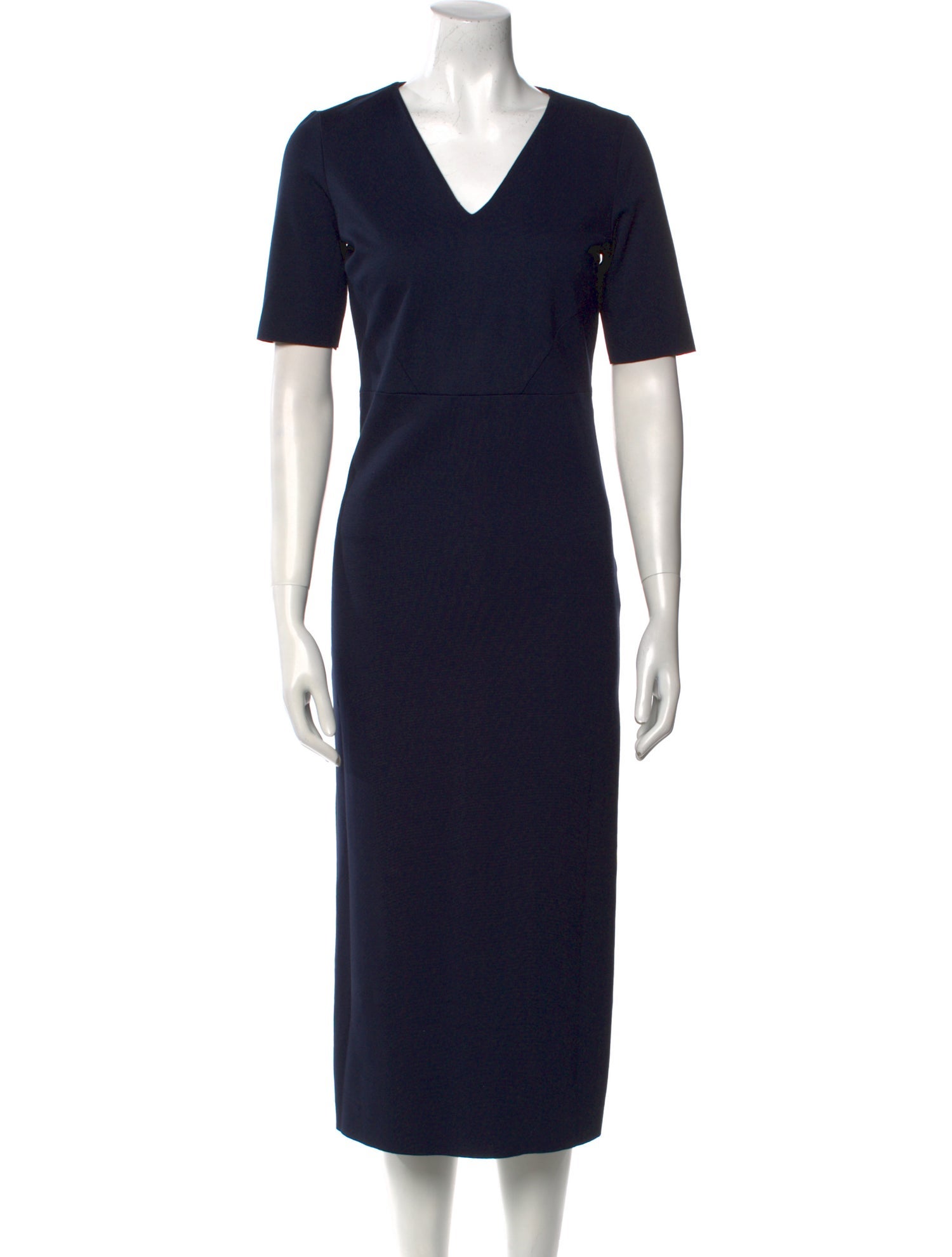 Iris & Ink V-Neck Long Dress w/ Tags