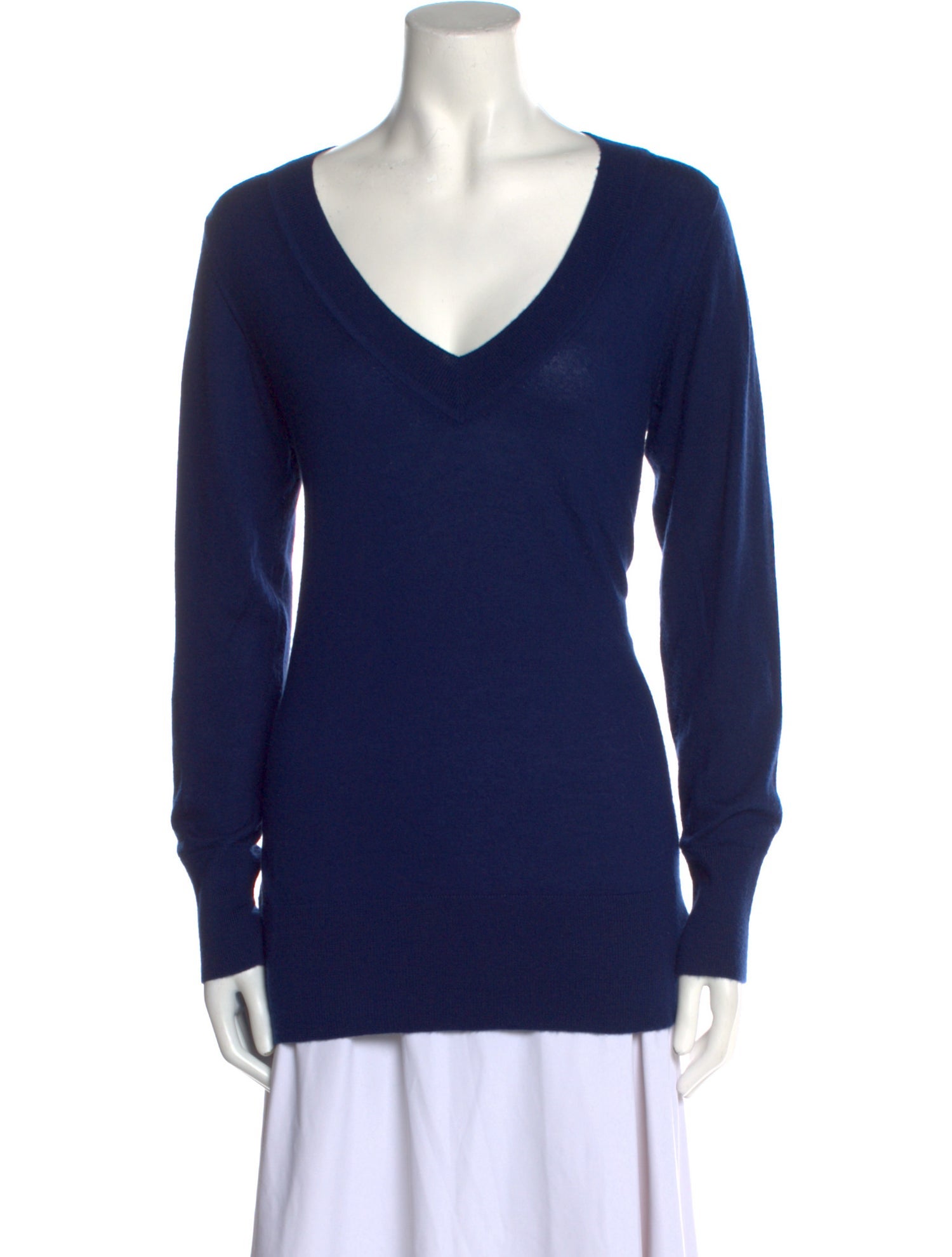 Iris & Ink Cashmere V-Neck Sweater