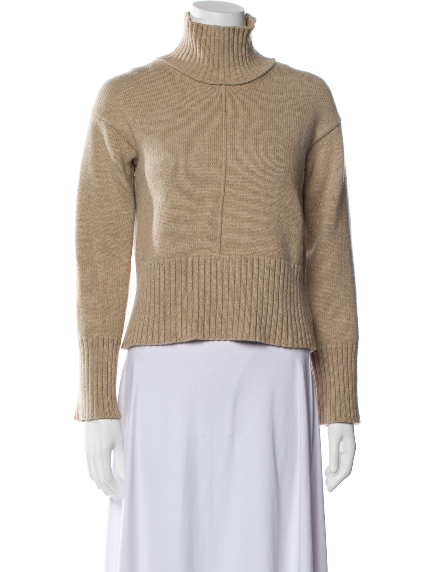 Iris & Ink Wool Turtleneck Sweater