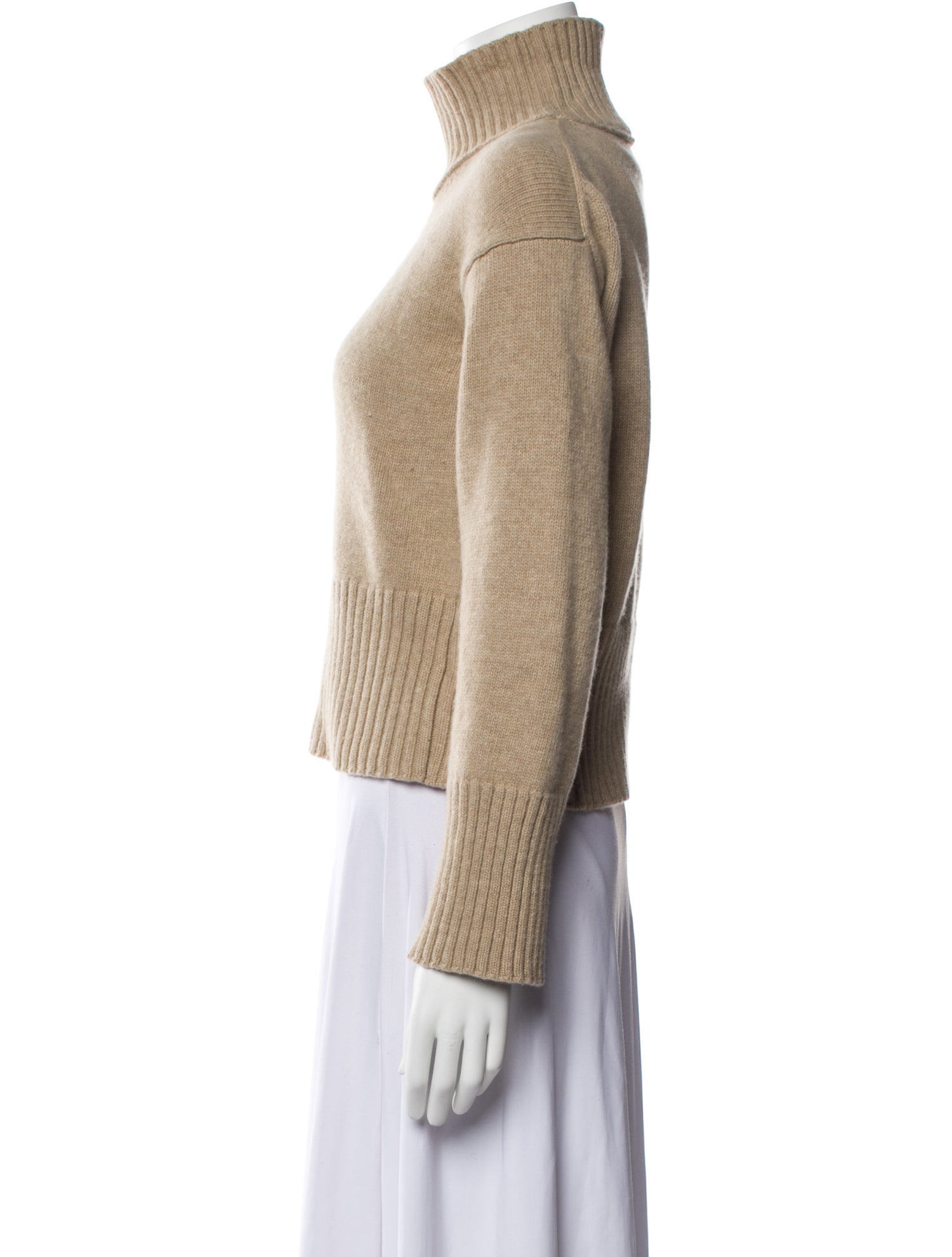 Iris & Ink Wool Turtleneck Sweater